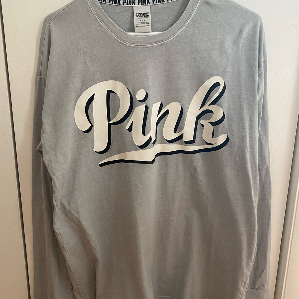PINK long sleeve tee